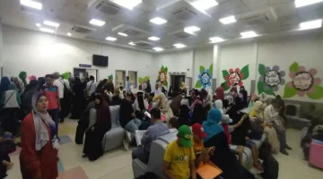 1159 مريضا في عيادات معهد الأورام رغم سوء الأحوال الجوية الأخيرة